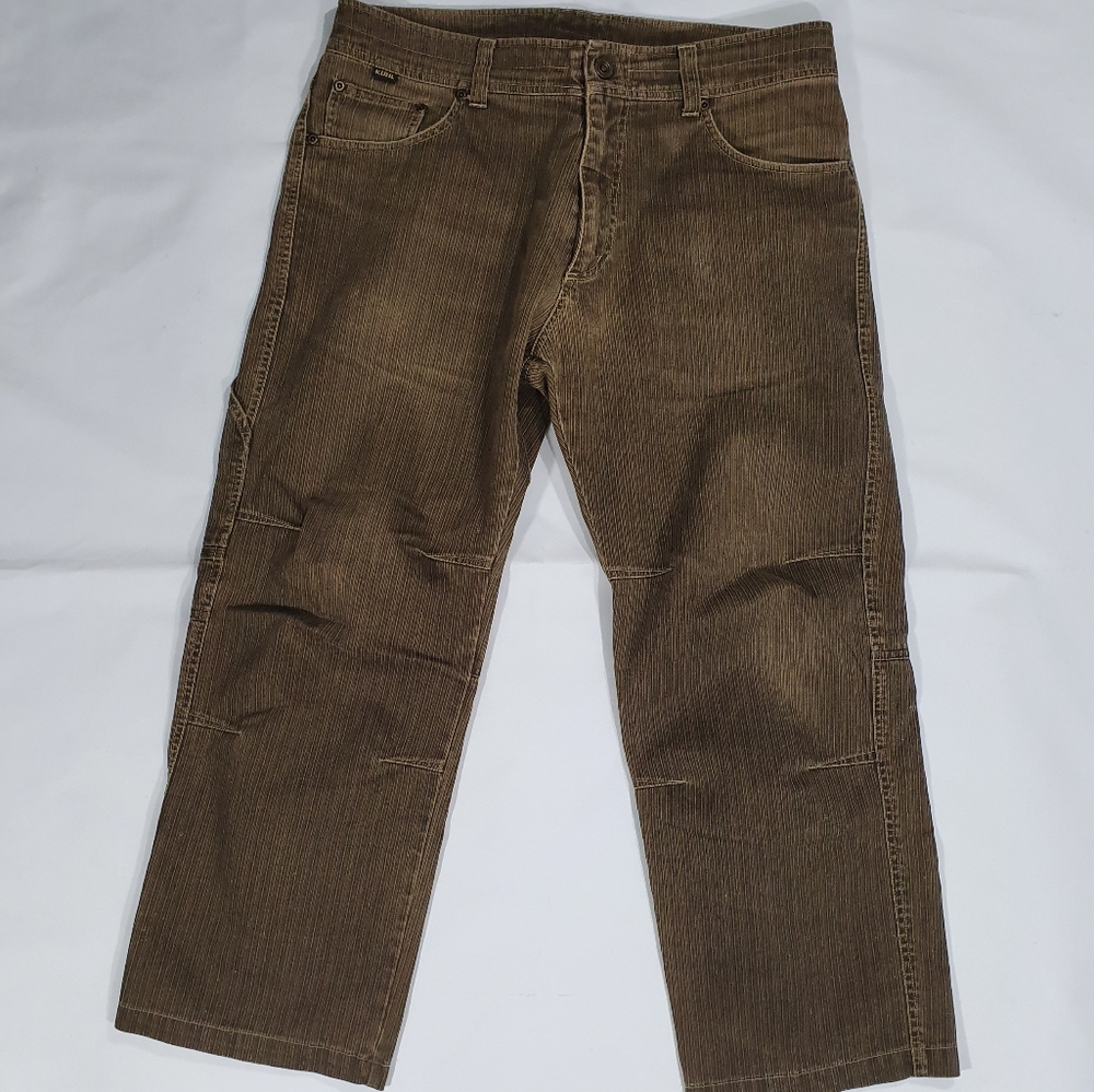 Kuhl Mens 34x30 Vintage Patina Dye Jeans Brown Hik